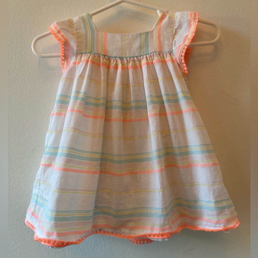 Janie and Jack Multicolor Striped Dress